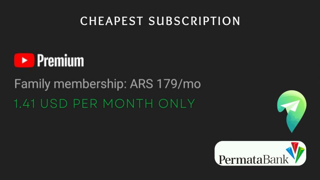 🎧 Music and YouTube without ads for those who have a Permata card at the cheapest rate in the world