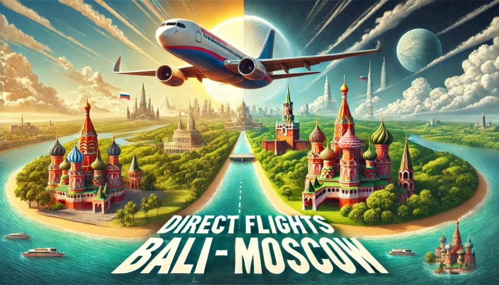 Explore Four Seasons in Russia: Direct Flights from Bali to Moscow!