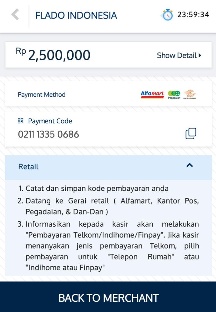 Alfamart Instruction