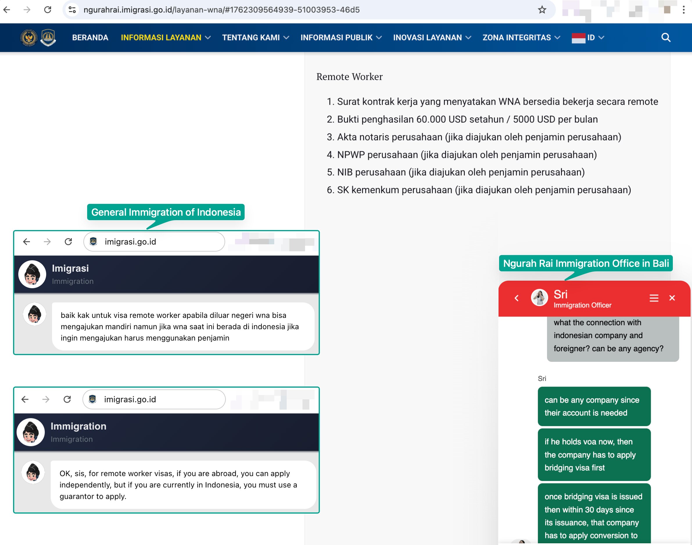 Remote Worker Visa Immigration Rules