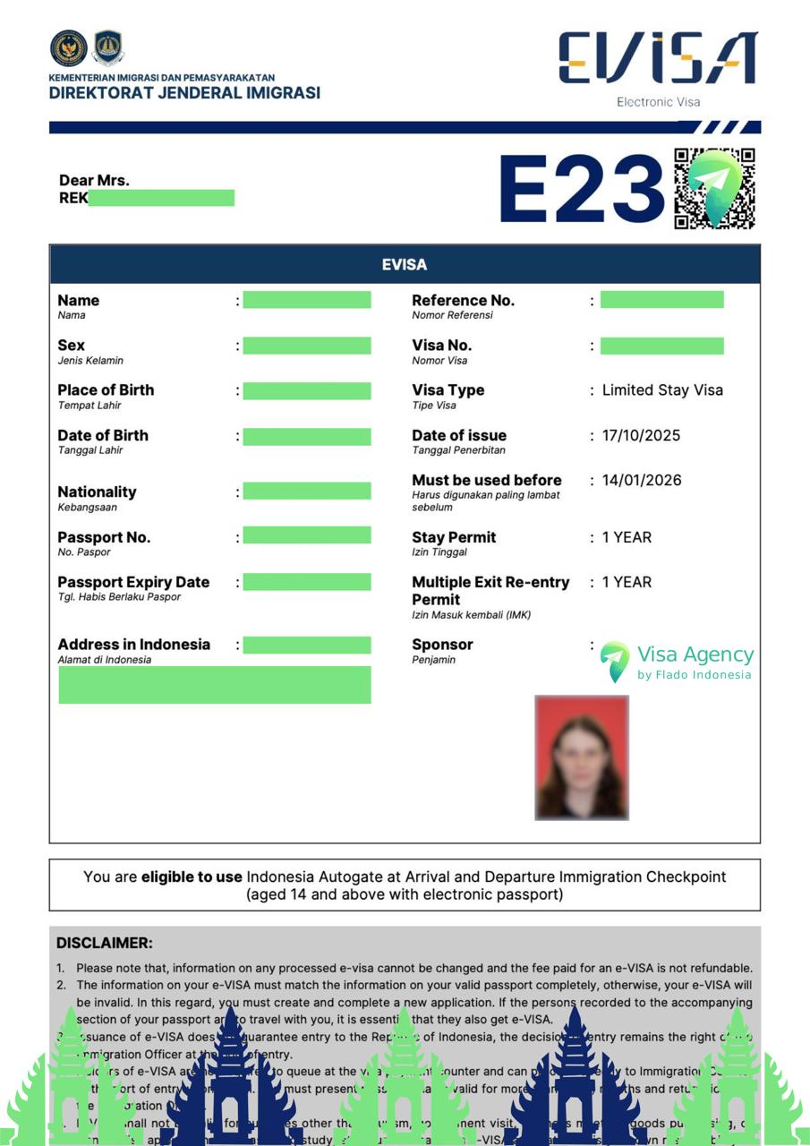 E23 Employment Visa Indonesia – Offshore Work Visa for Foreign Employees