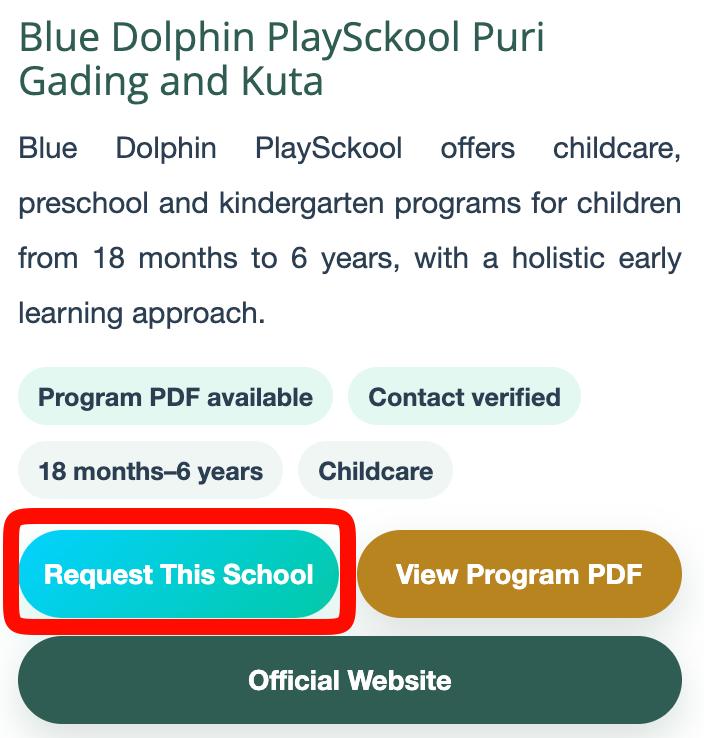 Contact Blue Dolphin PlaySkool through Flado Family page